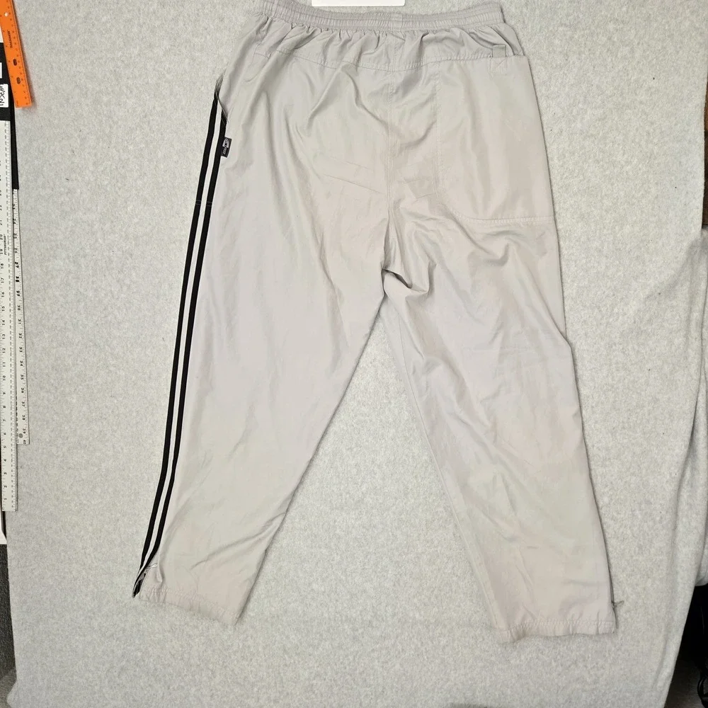 Adidas Men Pants XL Gray Track‎ Pants Stripe 31